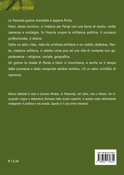 Bianca Gabrielli LATTE DI FICO VERDE