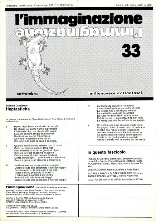 l'immaginazione 33