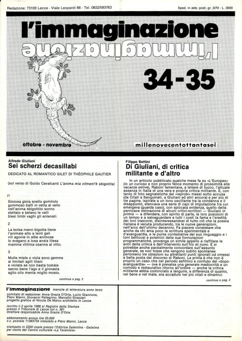 l'immaginazione 34-35