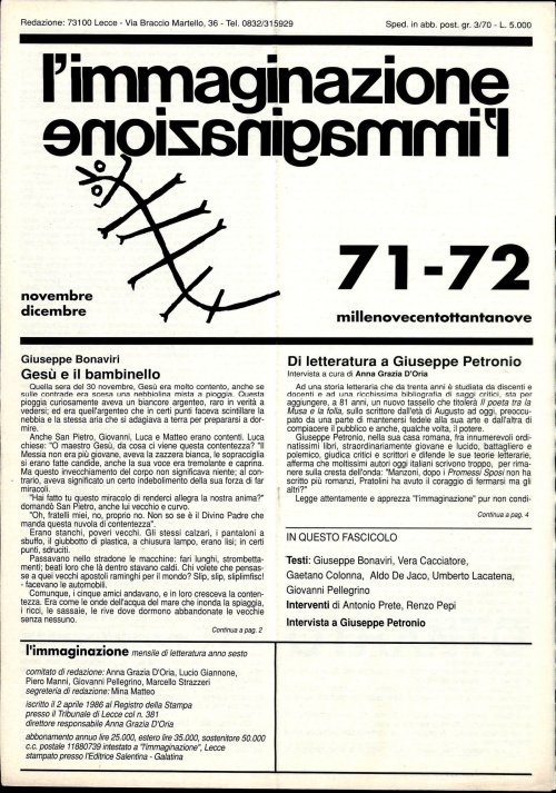 l'immaginazione 71-72